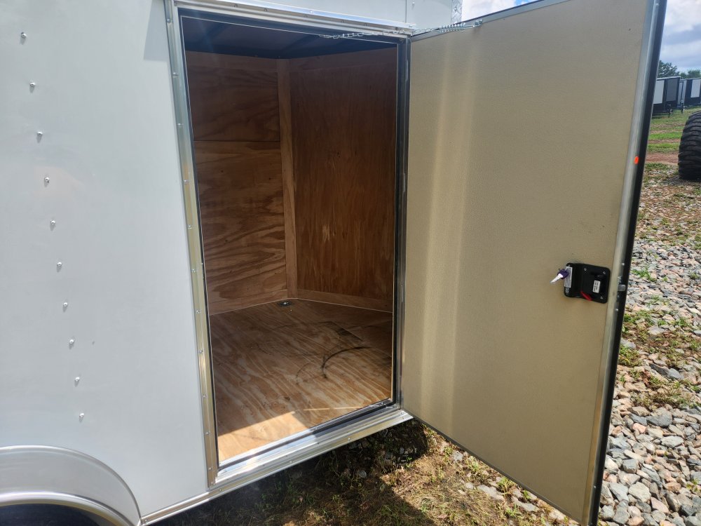 2025 Rock Solid Cargo 6 x 10 Single Axle Enclosed