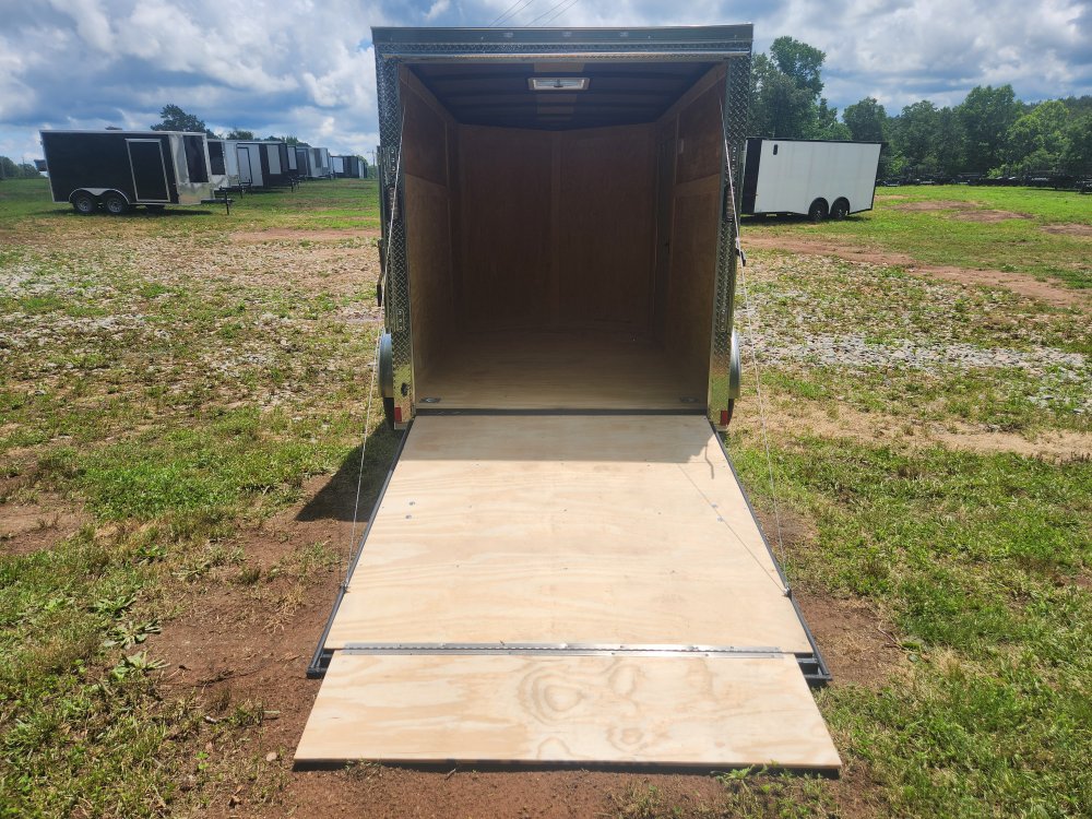 2025 Rock Solid Cargo 6 x 10 Single Axle Enclosed