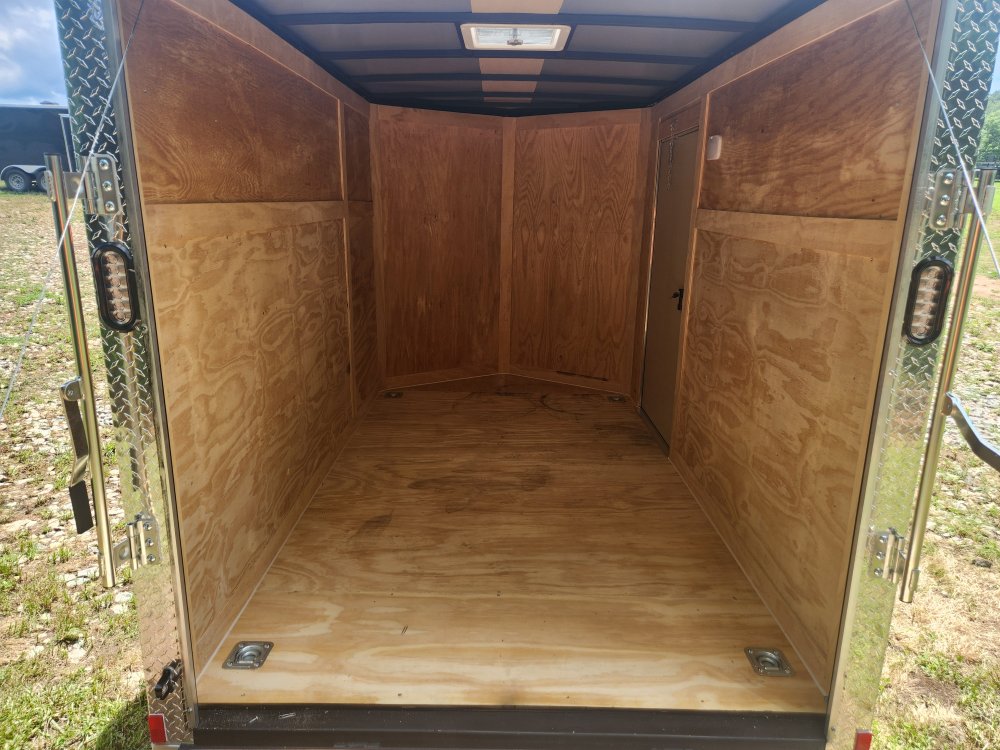 2025 Rock Solid Cargo 6 x 10 Single Axle Enclosed