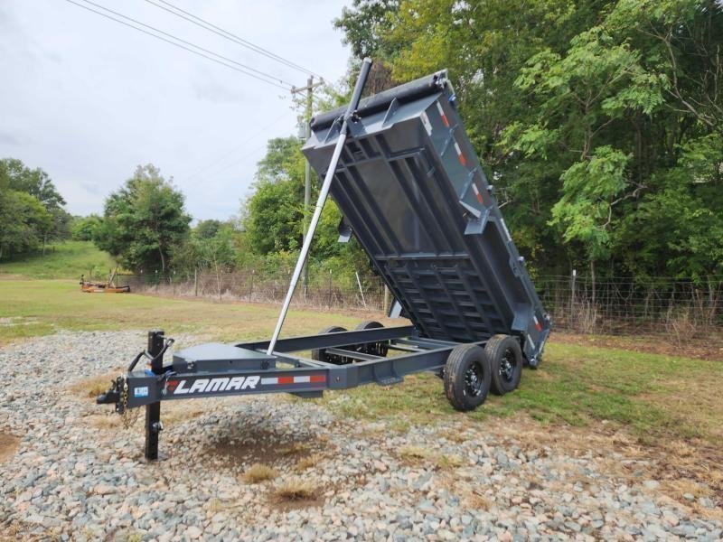 2026 Lamar 7x14 14k Telescopic Dump w/ 24" Sides