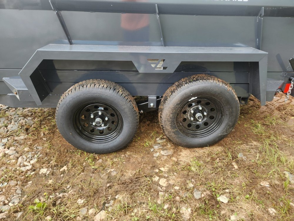 2027 Lamar 5x10 7k Dump w/ Spreader Gate and 24" Sides
