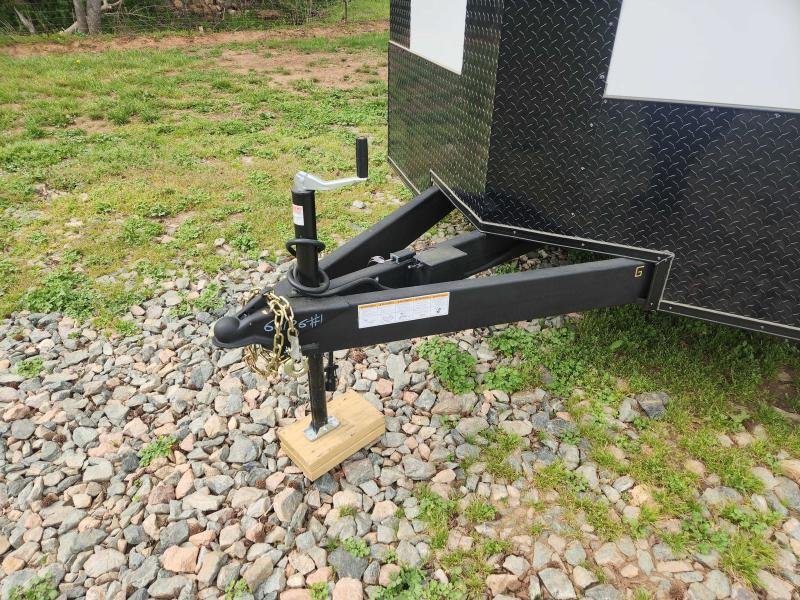 2025 Rock Solid Cargo 8.5x20 10k Enclosed w/ Blackout Package, Polycore Metal, Semi-Screwless Upgrad
