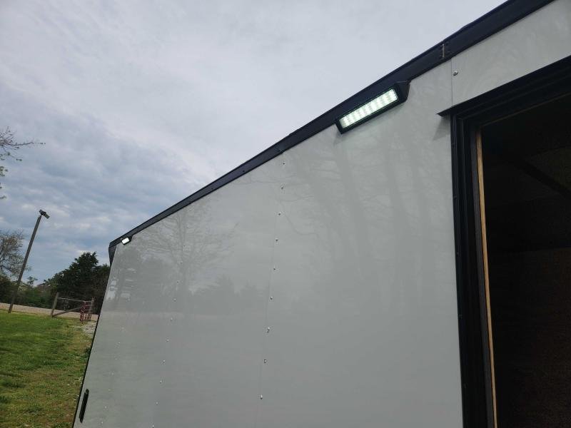 2025 Rock Solid Cargo 8.5x20 10k Enclosed w/ Blackout Package, Polycore Metal, Semi-Screwless Upgrad