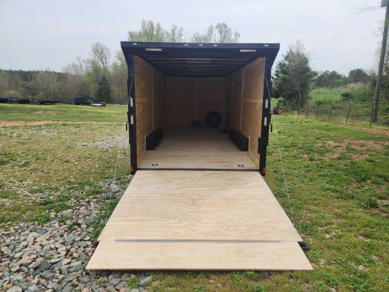 2025 Rock Solid Cargo 8.5x20 10k Enclosed w/ Blackout Package, Polycore Metal, Semi-Screwless Upgrad