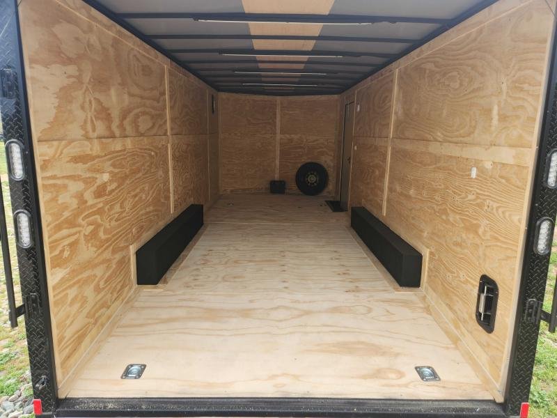2025 Rock Solid Cargo 8.5x20 10k Enclosed w/ Blackout Package, Polycore Metal, Semi-Screwless Upgrad