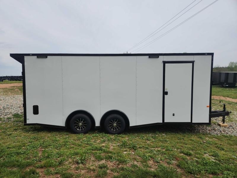 2025 Rock Solid Cargo 8.5x20 10k Enclosed w/ Blackout Package, Polycore Metal, Semi-Screwless Upgrad