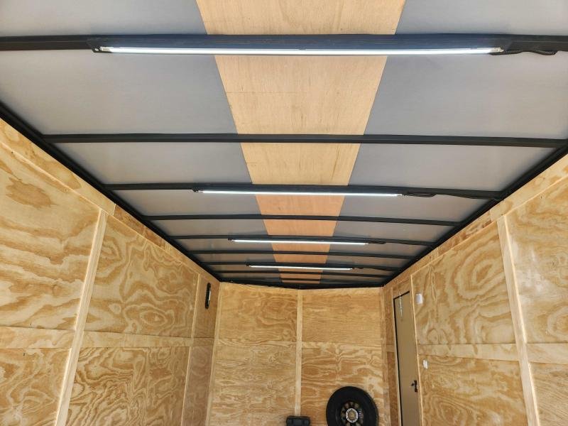 2025 Rock Solid Cargo 8.5x20 10k Enclosed w/ Blackout Package, Polycore Metal, Semi-Screwless Upgrad
