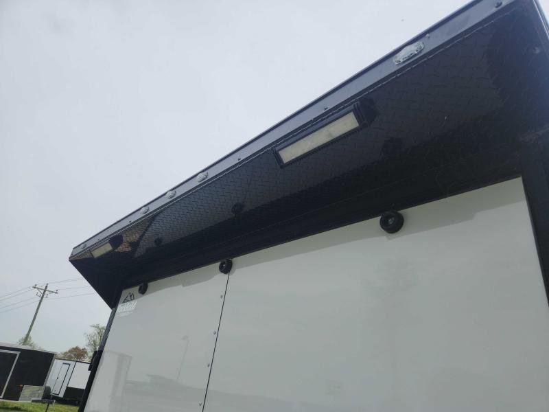 2025 Rock Solid Cargo 8.5x20 10k Enclosed w/ Blackout Package, Polycore Metal, Semi-Screwless Upgrad