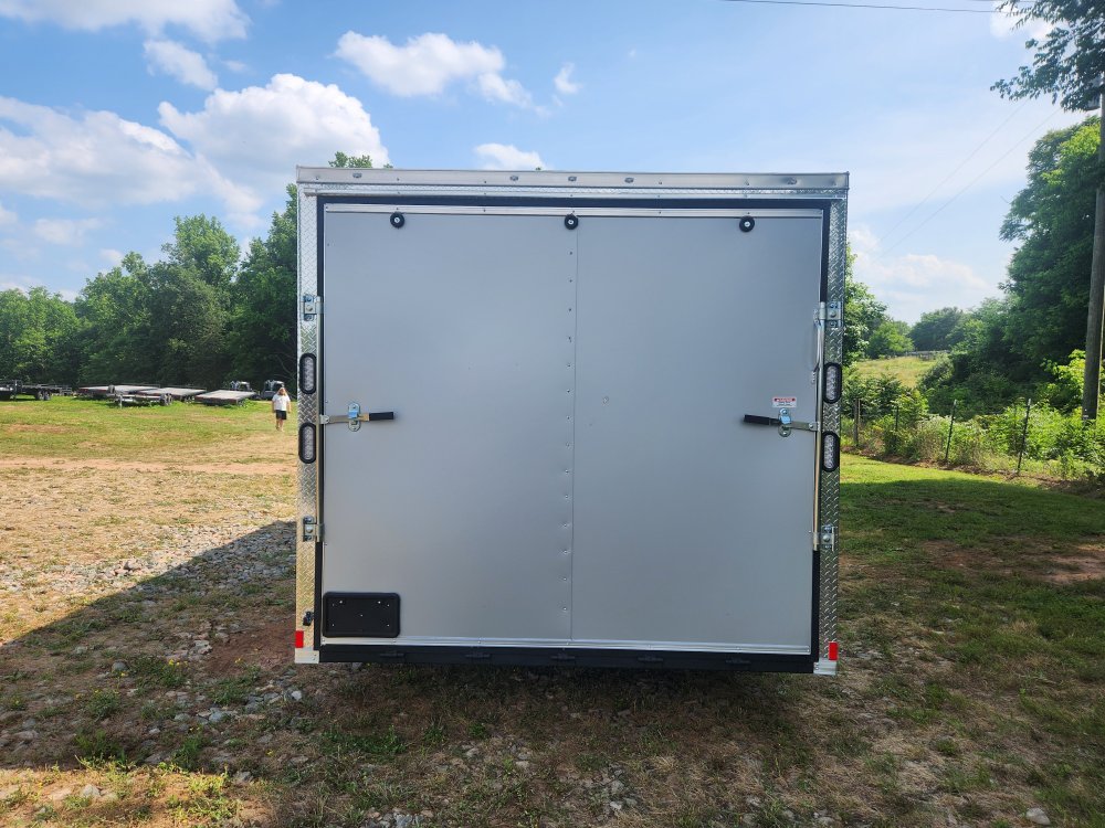 2025 Rock Solid Cargo 8.5x20 10k Enclosed w/ Polycore Metal Upgrade, Semi-Screwless Upgrade and 7' I