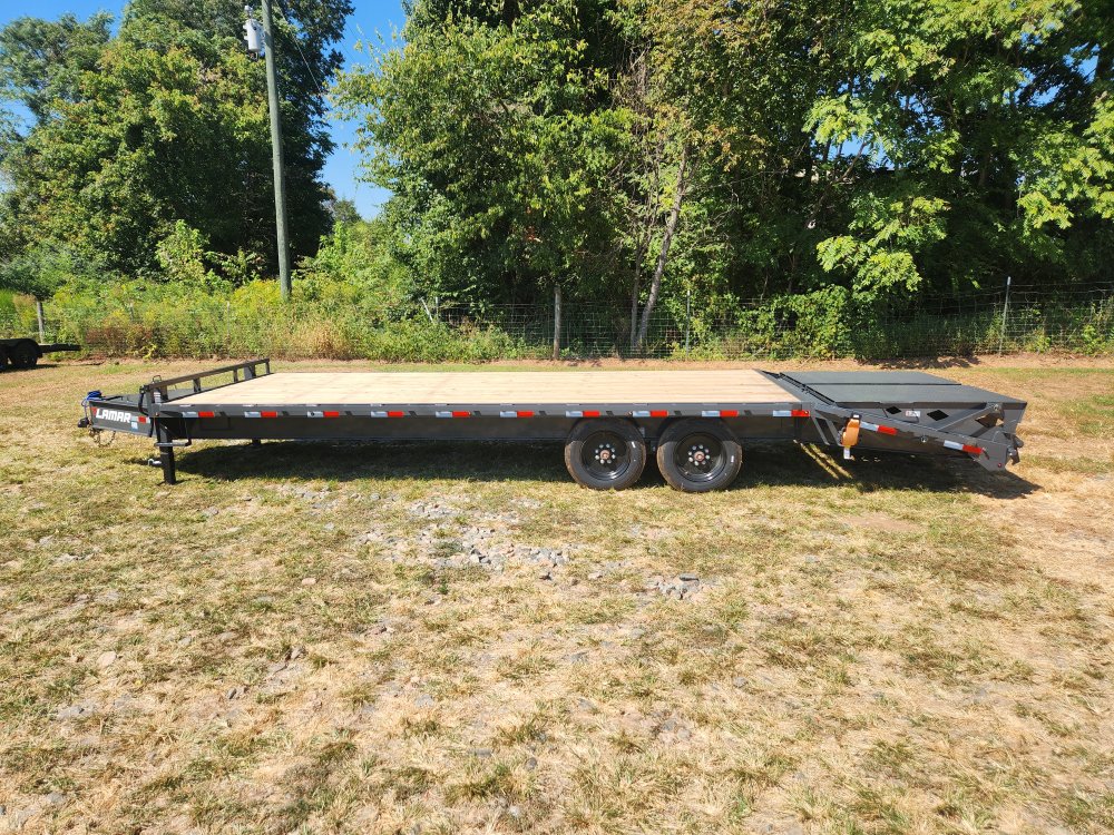 2026 Lamar 102x25 16k Deckover w/ Rhino Ramps