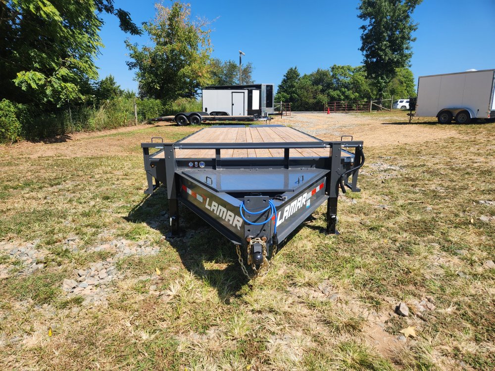2026 Lamar 102x25 16k Deckover w/ Rhino Ramps