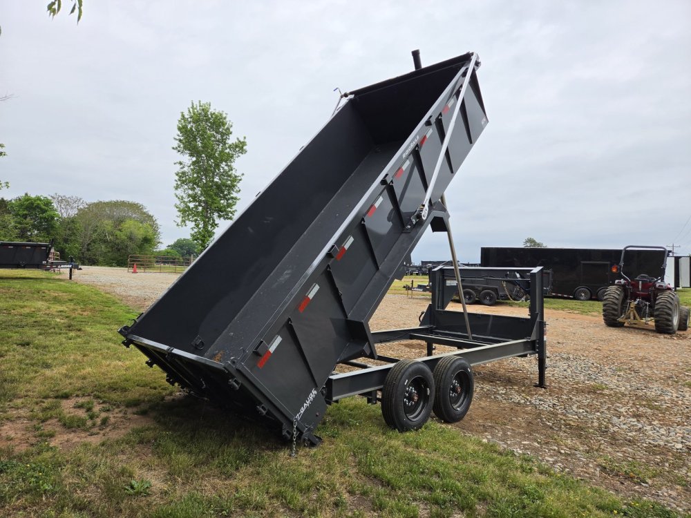 2027 Lamar 7X16 16K Gooseneck Telescopic Dump w/ All the Cool Stuff and 36" Sides