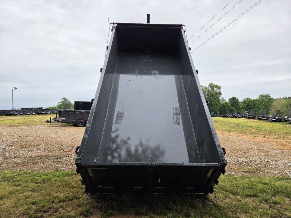 2027 Lamar 7X16 16K Gooseneck Telescopic Dump w/ All the Cool Stuff and 36" Sides