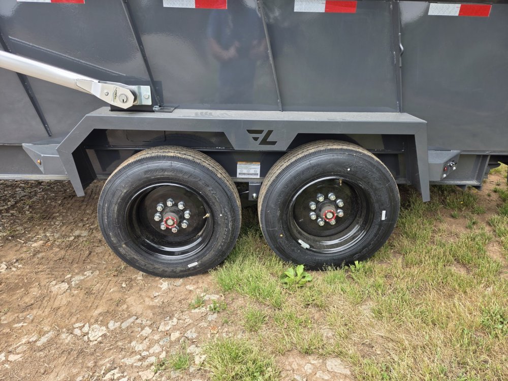 2027 Lamar 7X16 16K Gooseneck Telescopic Dump w/ All the Cool Stuff and 36" Sides