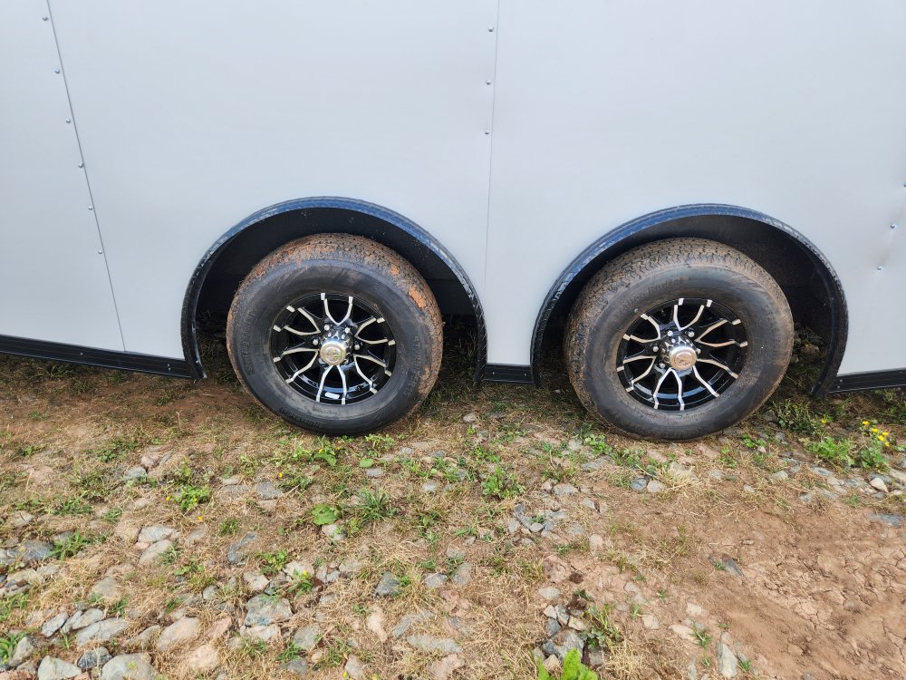 2025 Rock Solid Cargo 8.5x20 10k Enclosed w/ Blackout Package, Polycore Metal, Semi-Screwless Upgrad