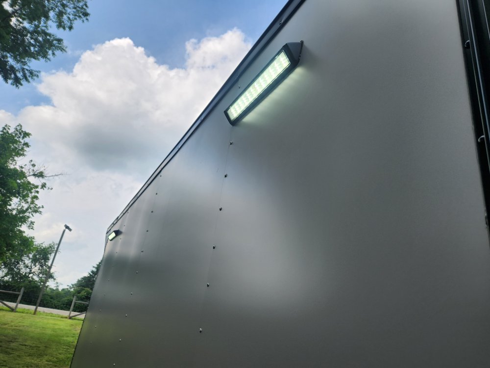 2025 Rock Solid Cargo 8.5x20 10k Enclosed w/ Blackout Package, Polycore Metal, Semi-Screwless Upgrad