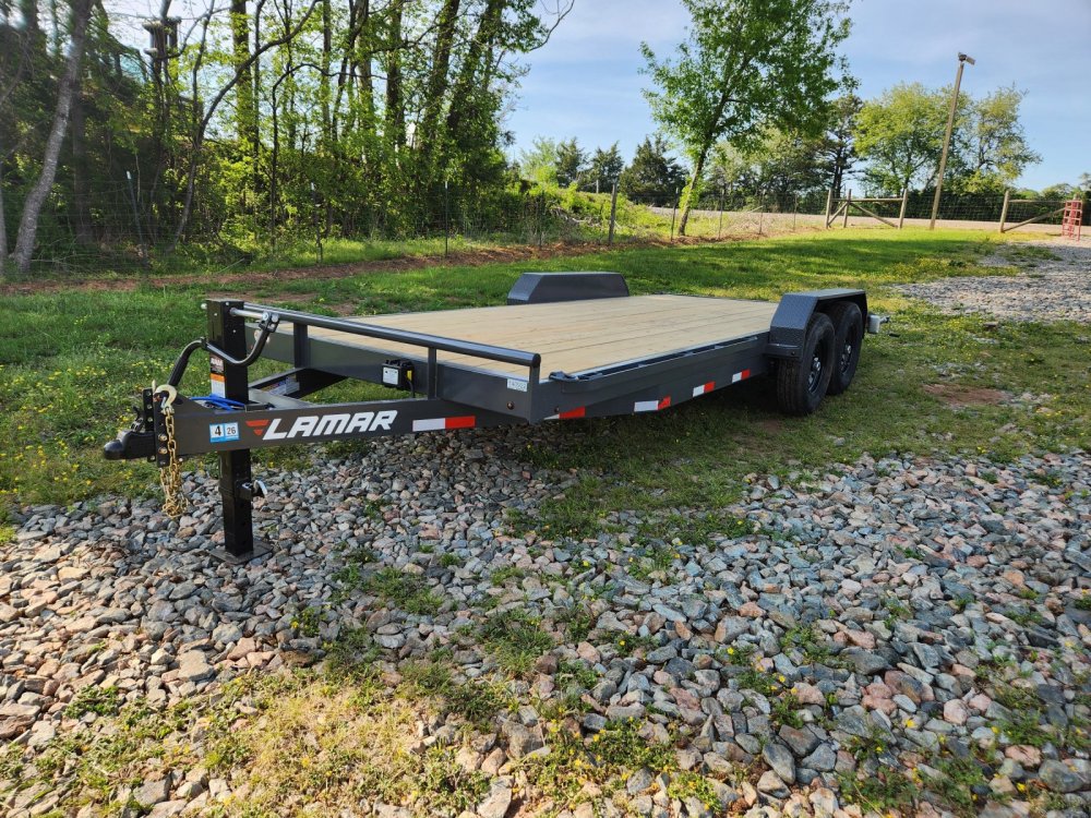 2026 Lamar 83x20 14k Equipment Hauler w/ Slide-In Ramps