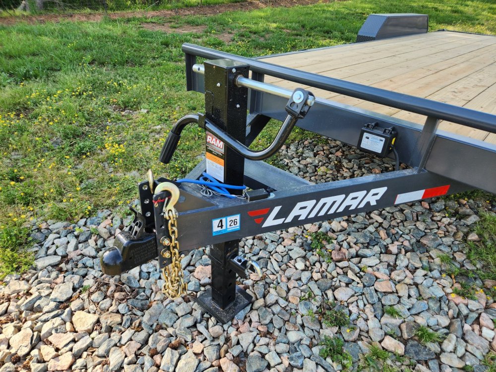 2026 Lamar 83x20 14k Equipment Hauler w/ Slide-In Ramps