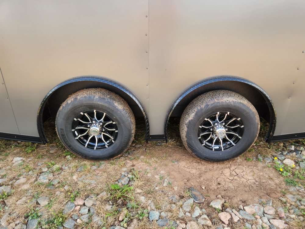 2025 Rock Solid Cargo 8.5x20 10k Enclosed w/ Blackout Package, Polycore Metal, Semi-Screwless Upgrad
