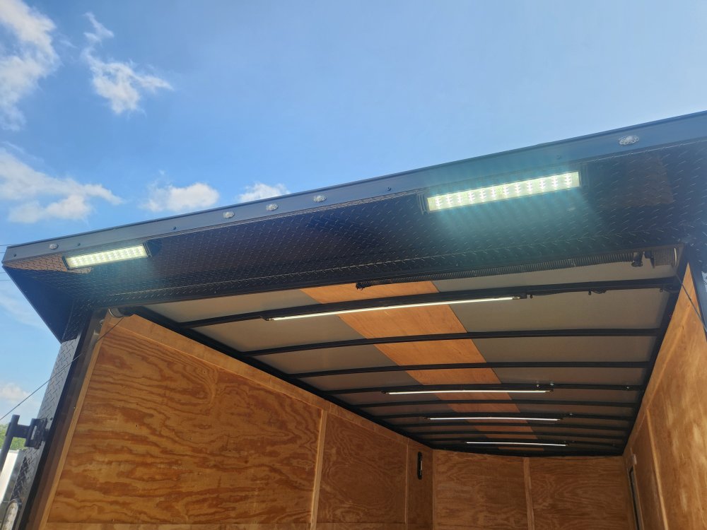 2025 Rock Solid Cargo 8.5x20 10k Enclosed w/ Blackout Package, Polycore Metal, Semi-Screwless Upgrad