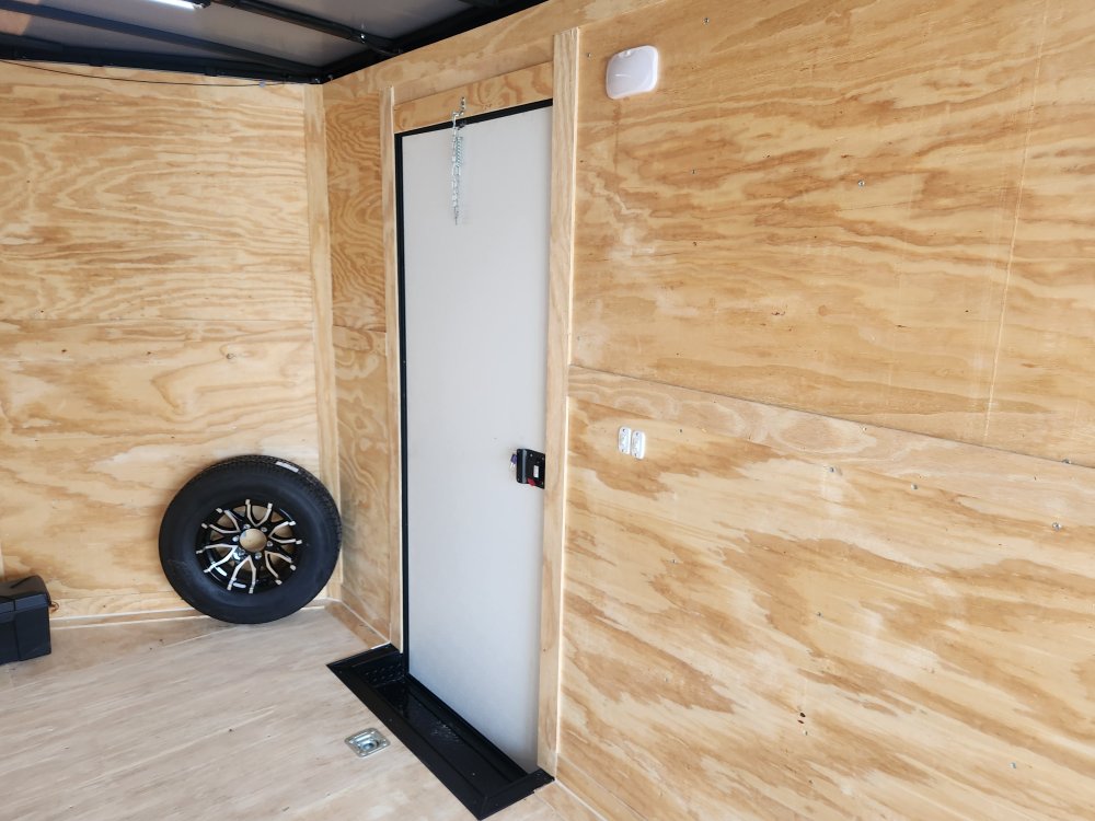 2025 Rock Solid Cargo 8.5x20 10k Enclosed w/ Blackout Package, Polycore Metal, Semi-Screwless Upgrad