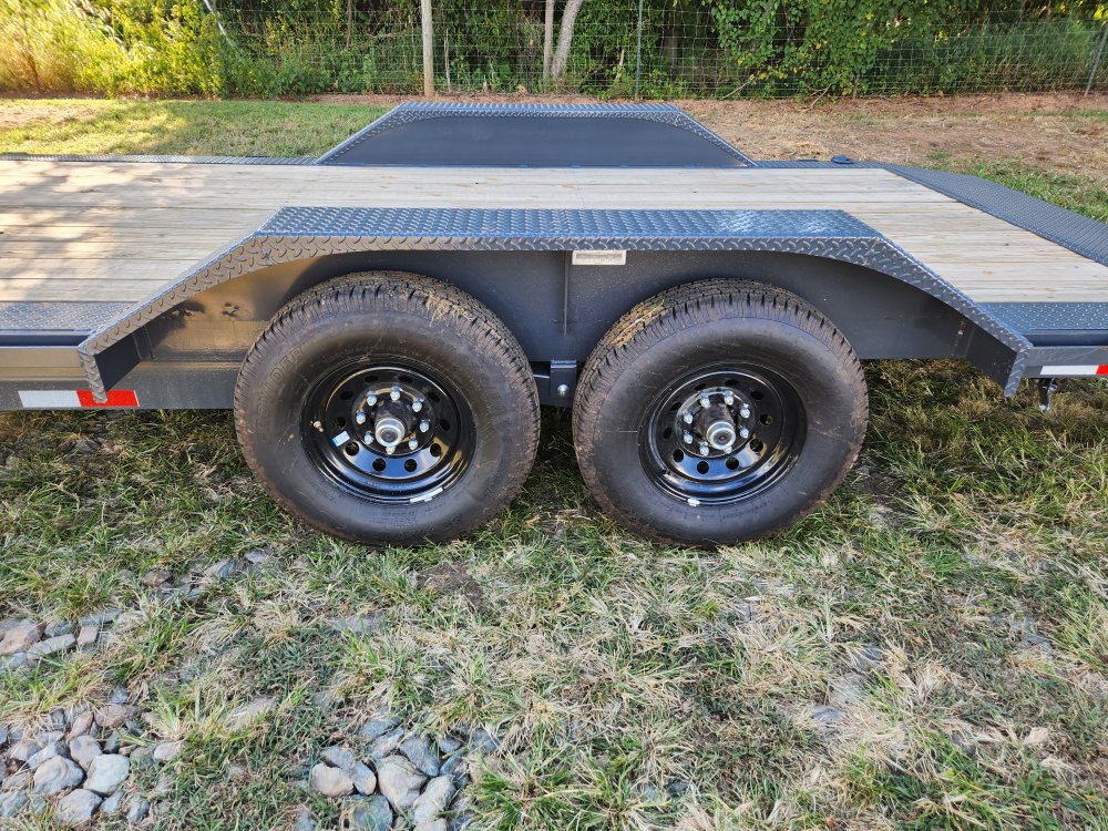 2026 Lamar 102x20 14k Equipment Hauler w/ Slide-In Ramps