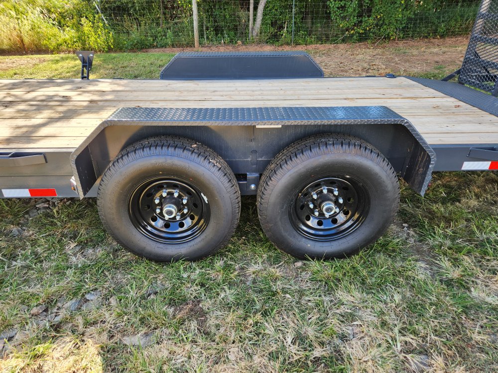 2026 Lamar Trailers 83x20 14k Equipment Hauler w/ Stand-Up Ramps