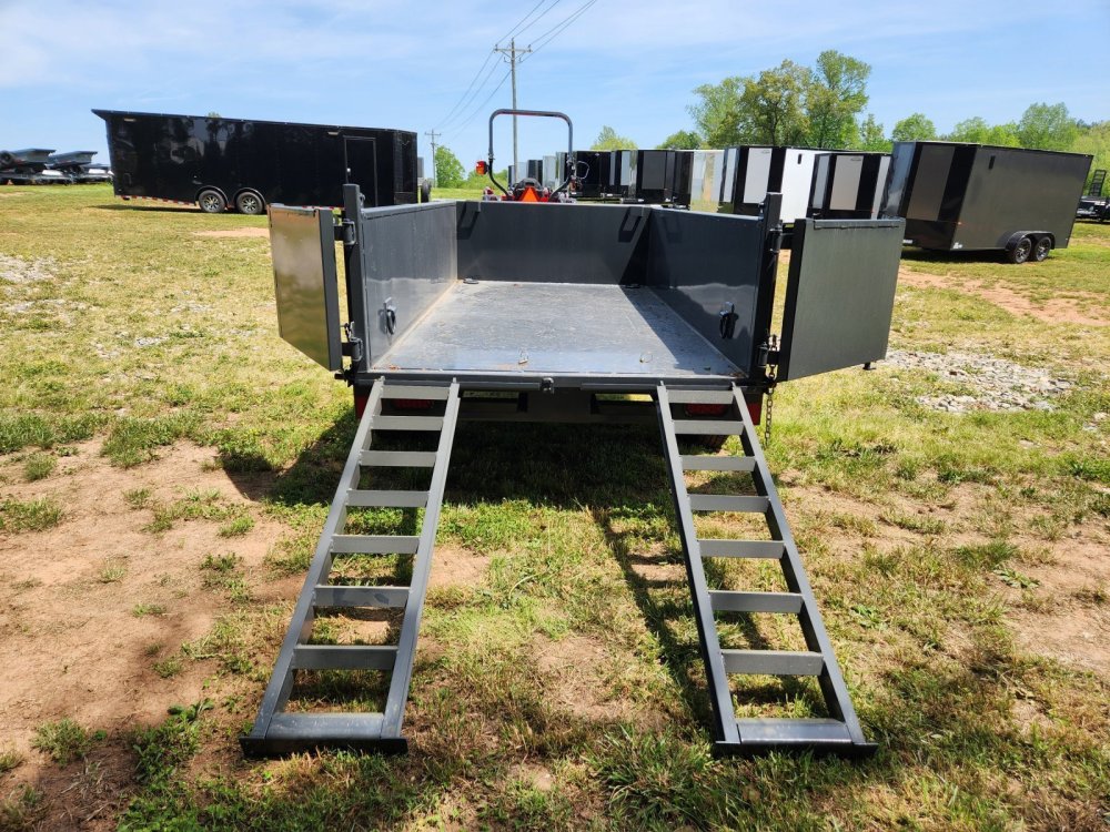 2026 Lamar 5x10 7k Single Axle Dump w/ Spreader Gate and 24" Sides