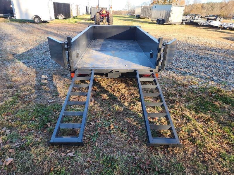 2026 Lamar 5X10 7K Mini Dump W/ Spreader Gate and 18" Sides