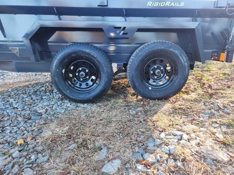 2026 Lamar 5X10 7K Mini Dump W/ Spreader Gate and 18" Sides