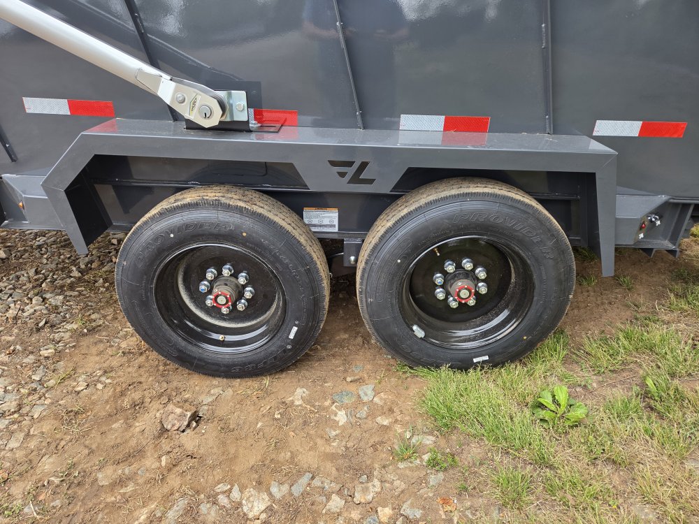 2026 Lamar 7x14 16k Telescopic Dump w/ Upgraded Tarp, 2 Batteries, Solar Charger and 48" Sides