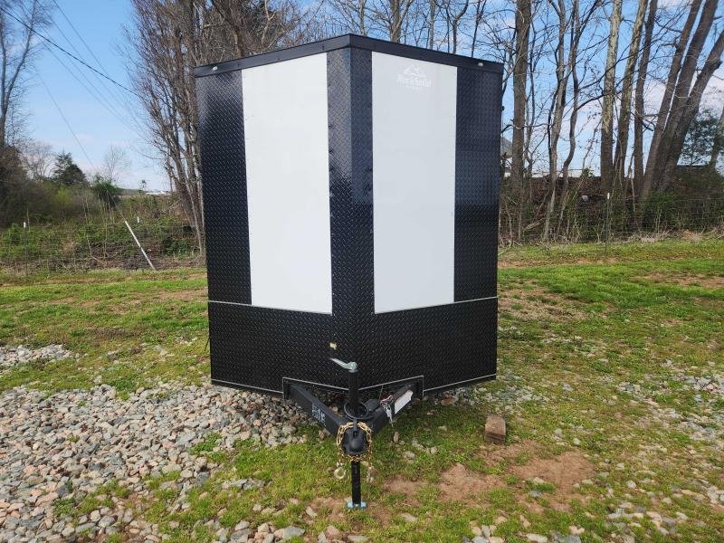 2025 Rock Solid Cargo 7x14 7k Enclosed w/ Blackout Package, Polycore Metal, Semi-Screwless Upgrade a