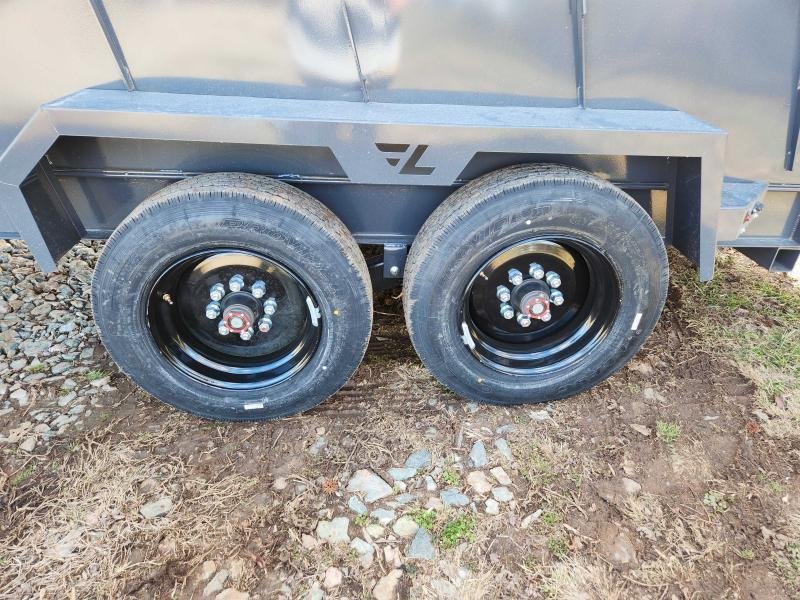 2026 Lamar 7x14 16k Telescopic Dump w/ 2 Batteries and 24" Sides