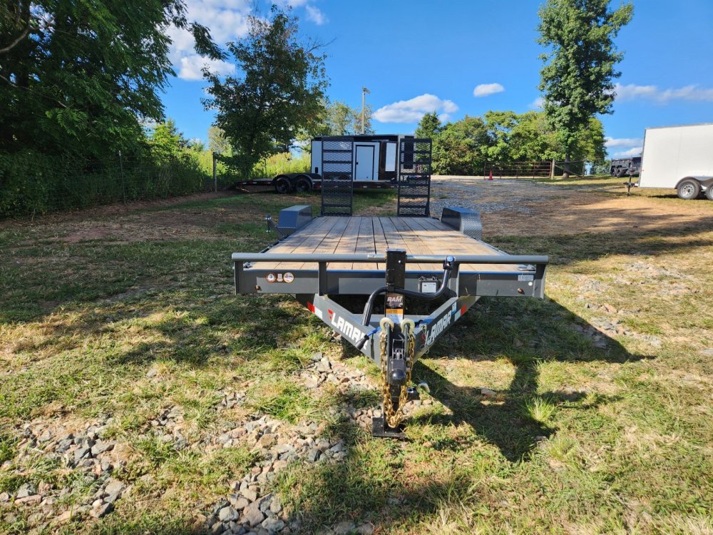 2026 Lamar Trailers 83x20 14k Equipment Hauler w/ Stand-Up Ramps