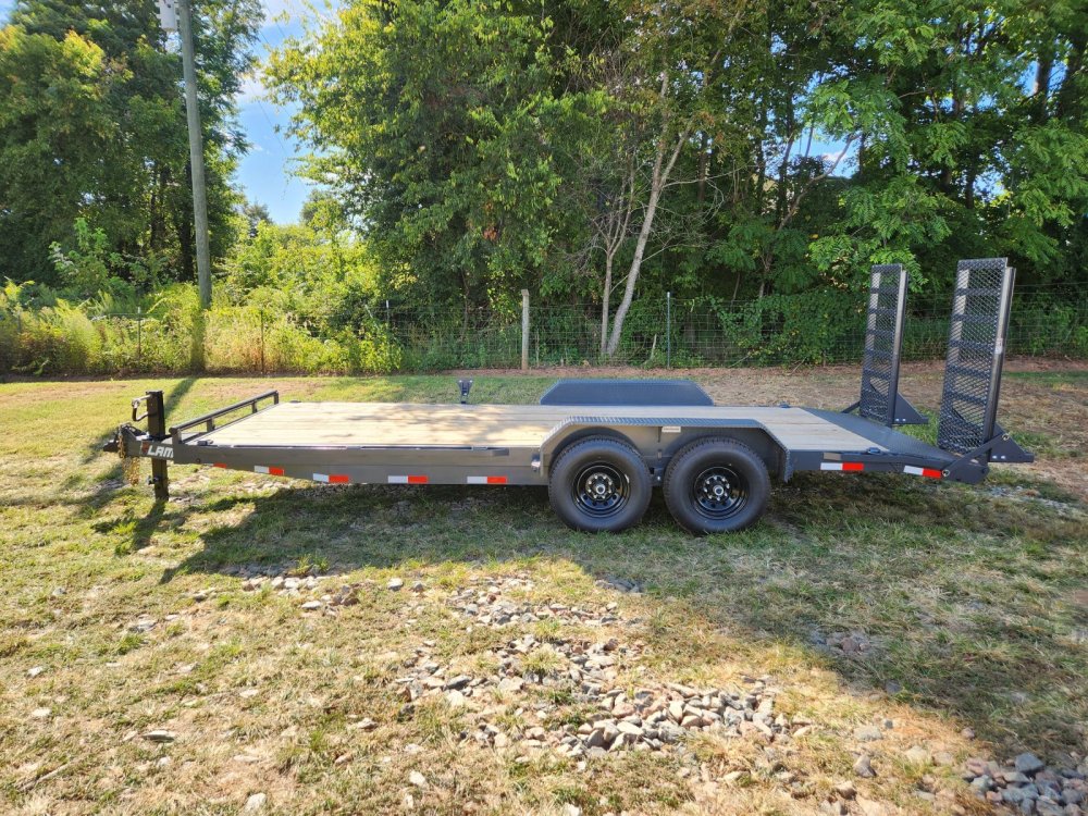 2026 Lamar Trailers 83x20 14k Equipment Hauler w/ Stand-Up Ramps