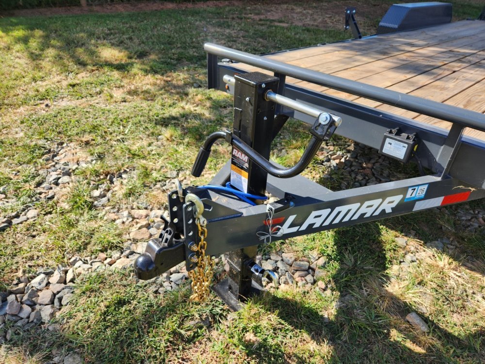 2026 Lamar Trailers 83x20 14k Equipment Hauler w/ Stand-Up Ramps