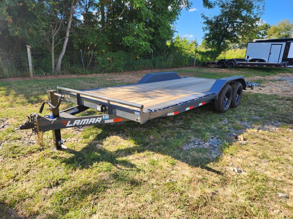 2026 Lamar 102x20 14k Equipment Hauler w/ Slide-In Ramps