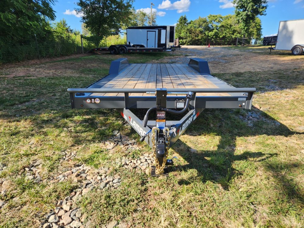 2026 Lamar 102x20 14k Equipment Hauler w/ Slide-In Ramps