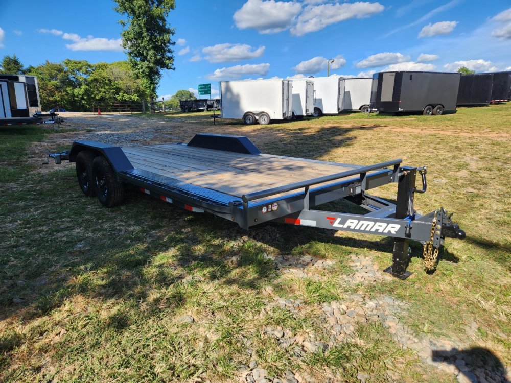 2026 Lamar 102x20 14k Equipment Hauler w/ Slide-In Ramps