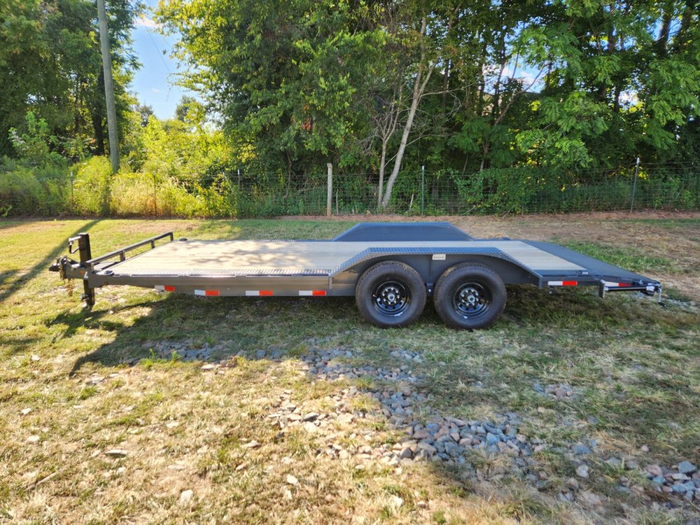 2026 Lamar 102x20 14k Equipment Hauler w/ Slide-In Ramps