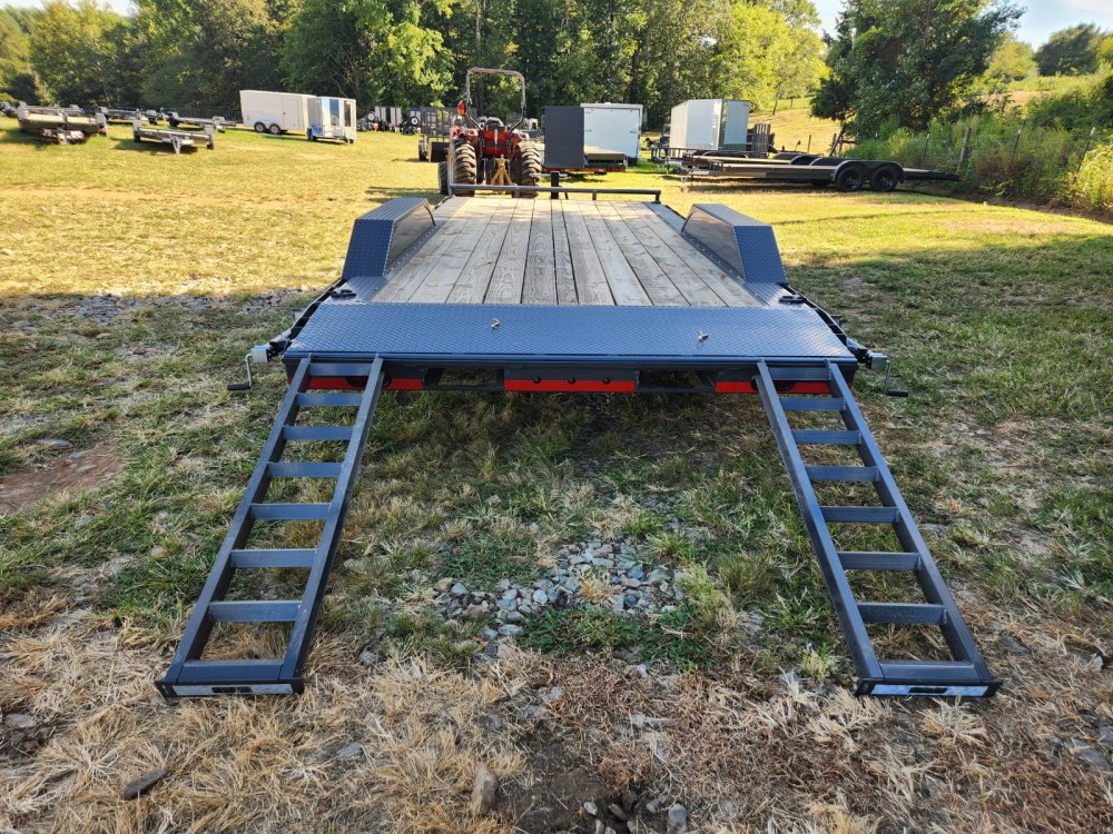 2026 Lamar 102x20 14k Equipment Hauler w/ Slide-In Ramps