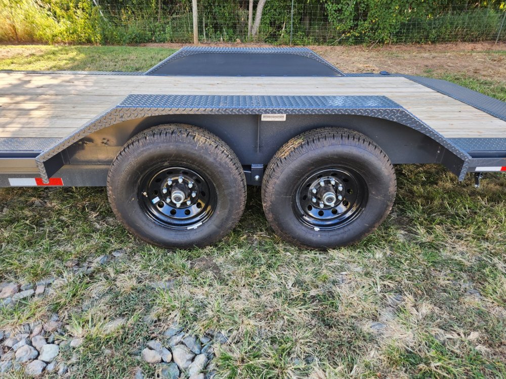 2026 Lamar 102x20 14k Equipment Hauler w/ Slide-In Ramps