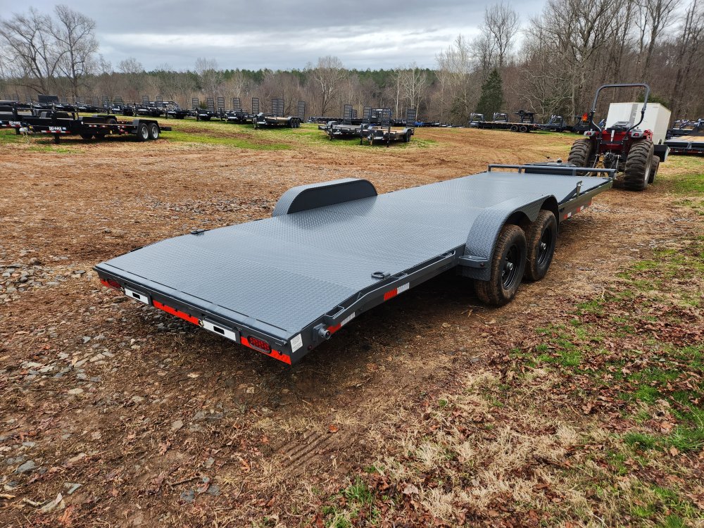 2026 Lamar 83x24 10k Car Hauler w/ Steel Deck and Toolbox