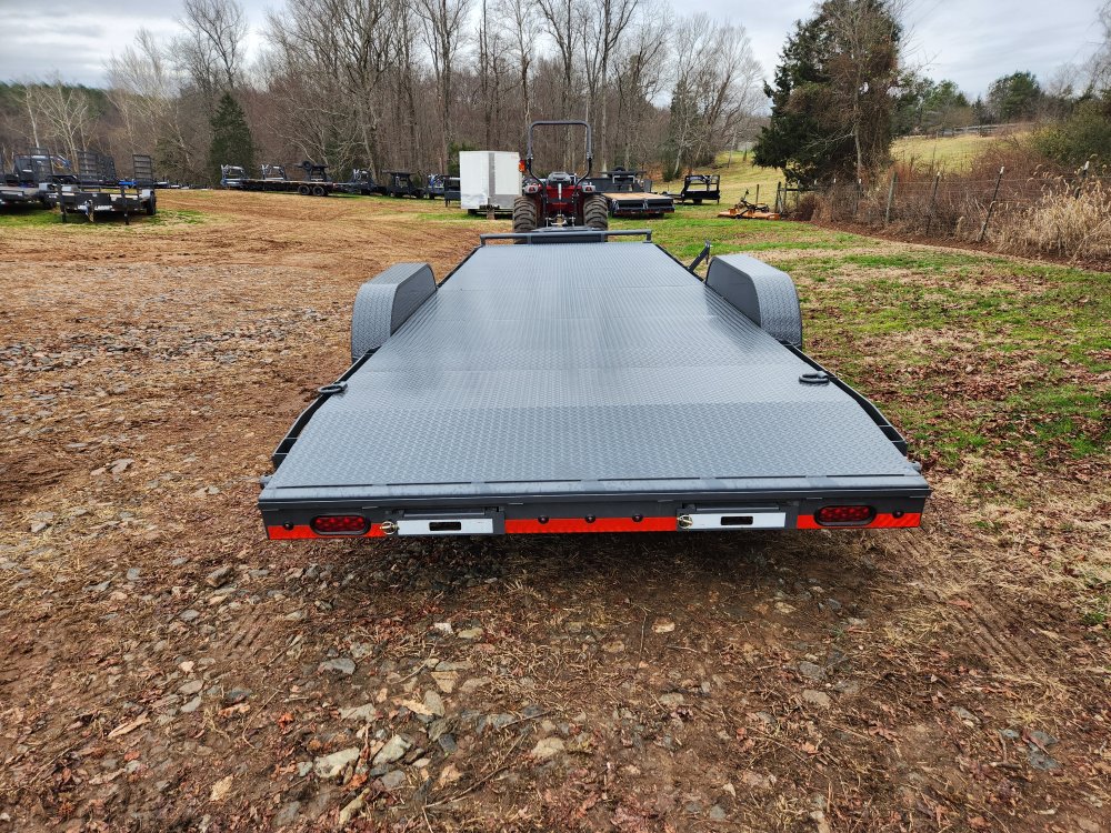 2026 Lamar 83x24 10k Car Hauler w/ Steel Deck and Toolbox