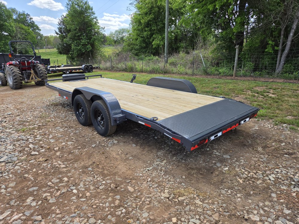 2026 Lamar 83X20 10K Car Hauler w/ Toolbox and Winch Plate