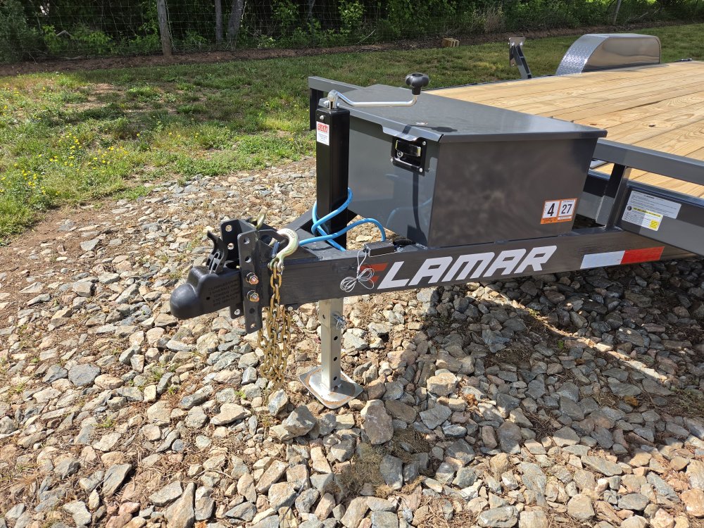 2026 Lamar 83X20 10K Car Hauler w/ Toolbox and Winch Plate