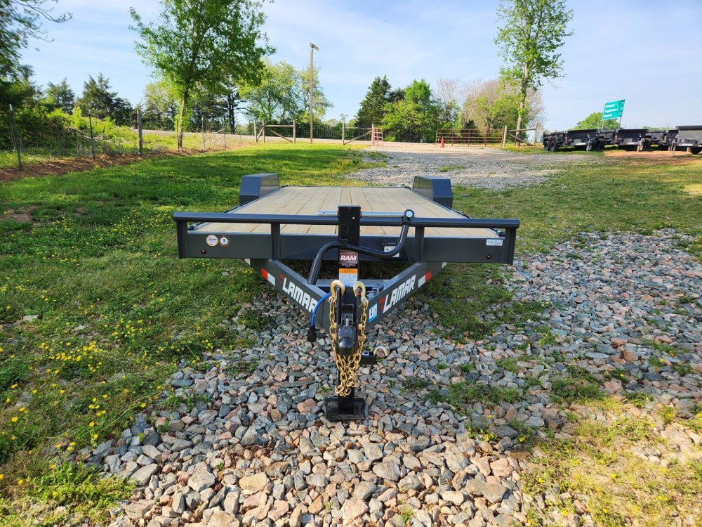 2026 Lamar 83x20 14k Equipment Hauler w/ Slide-In Ramps