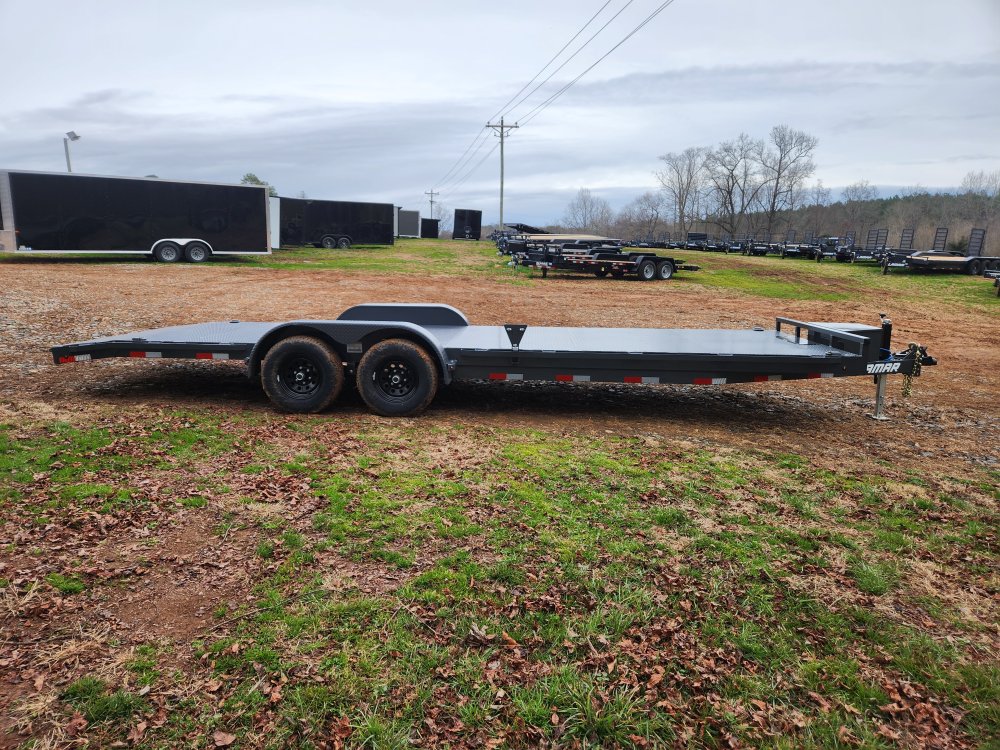 2026 Lamar 83x24 10k Car Hauler w/ Steel Deck, Toolbox and Winch Plate