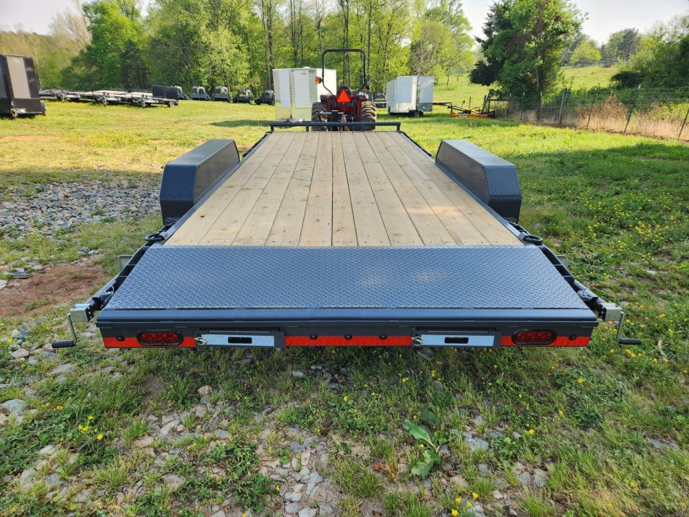 2026 Lamar 83x20 14k Equipment Hauler w/ Slide-In Ramps