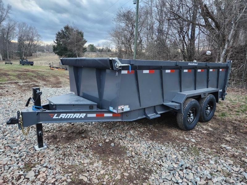 2027 Lamar 7x14 14k Dump w/ 36" Sides